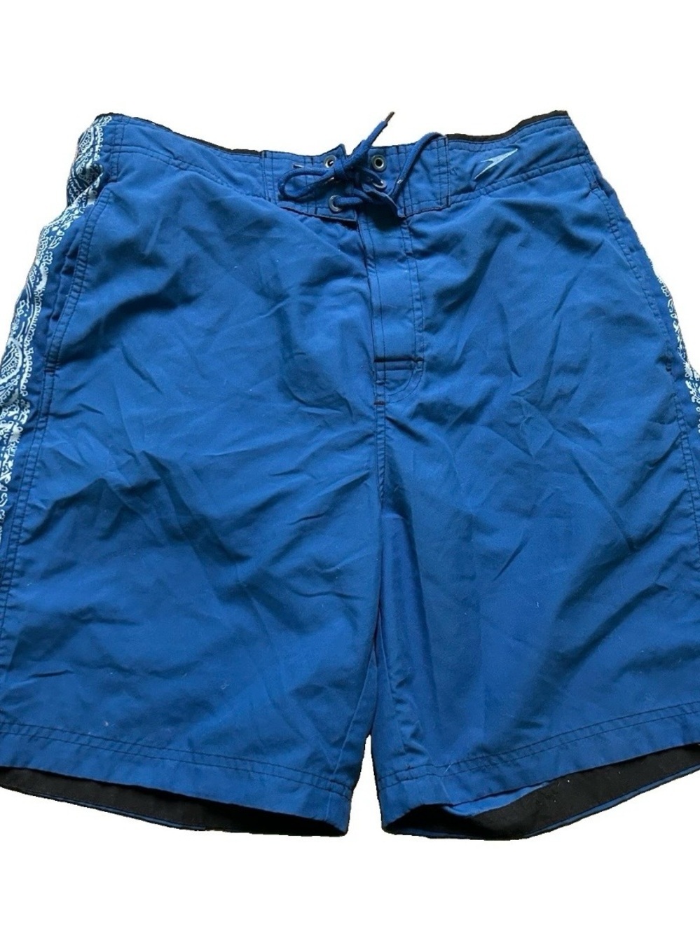Men’s Speedo Royal Blue Swim Trunks Size Large